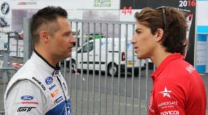 Andy Priaulx (#67) In Conversation With Roberto Merhi (#44).