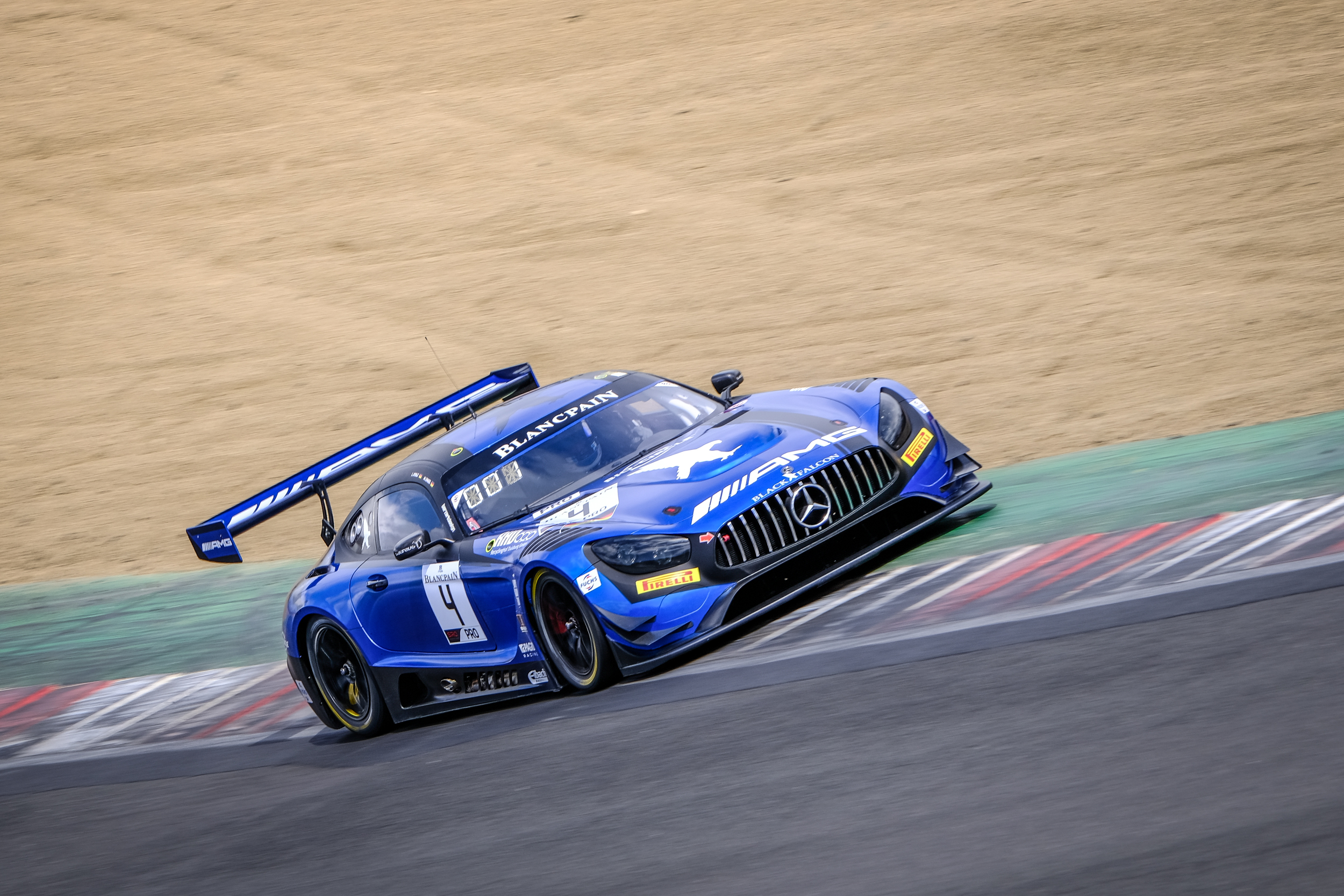 BLACK FALCON / Stolz And Akka ASP Team / Schiller Take Pole Positions For Blancpain GT World Challenge Europe Rounds One And Two At Brands Hatch (04.05.19)