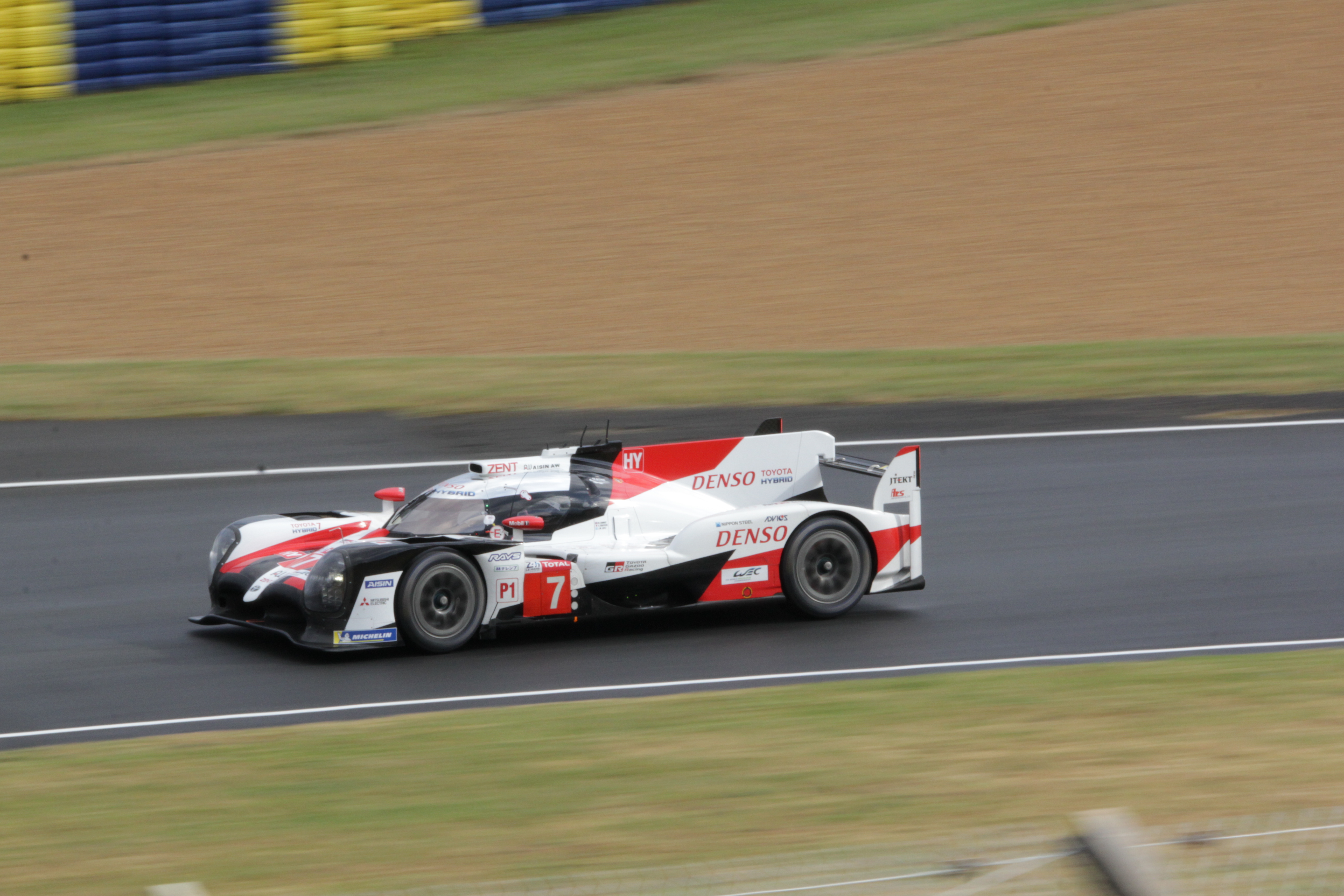 Toyota Holds Overall Lead / Battle In LMGTE Pro As 24 Hours Of Le Mans Approaches Midnight. (15.06.19)