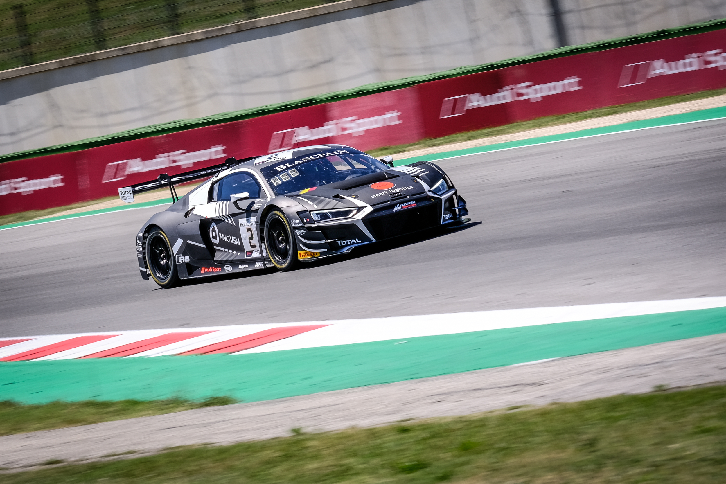 Belgian Audi Club Team WRT / Weerts / Vanthoor Win Race Two At Misano. (01.07.19