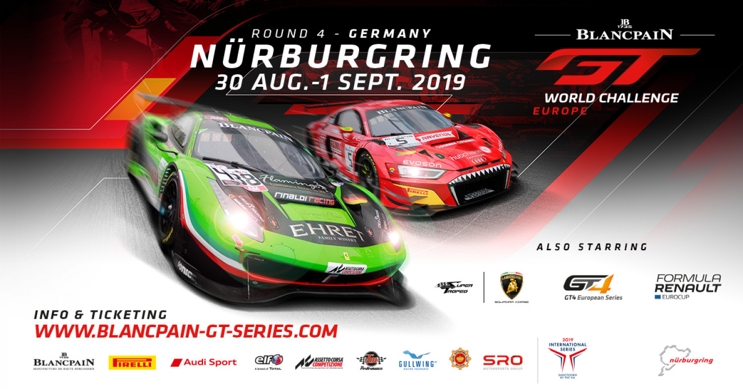 Blancpain GT World Challenge Europe Action Set For Nürburgring. (29.09.19)