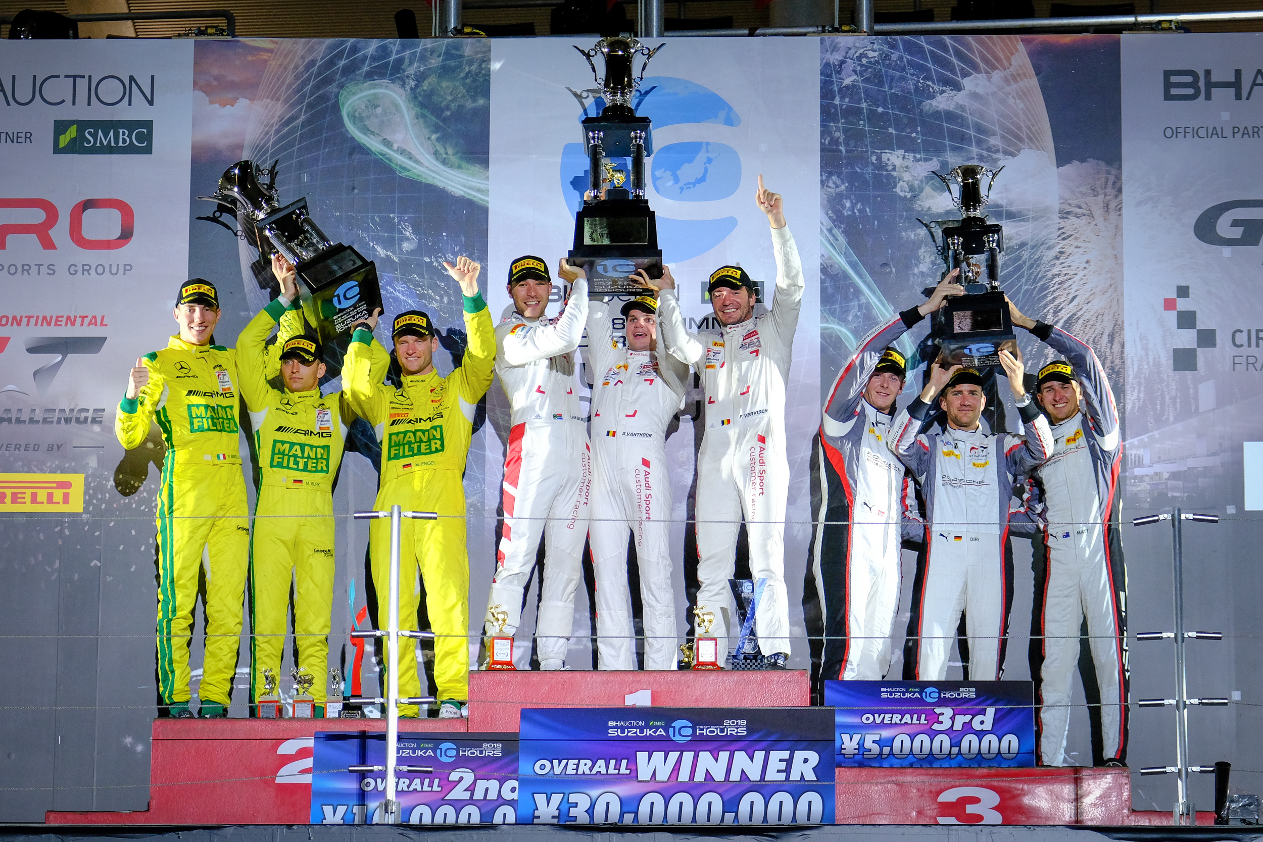 Audi Sport Team WRT Wins Suzuka 10 Hours. (25.08.19)