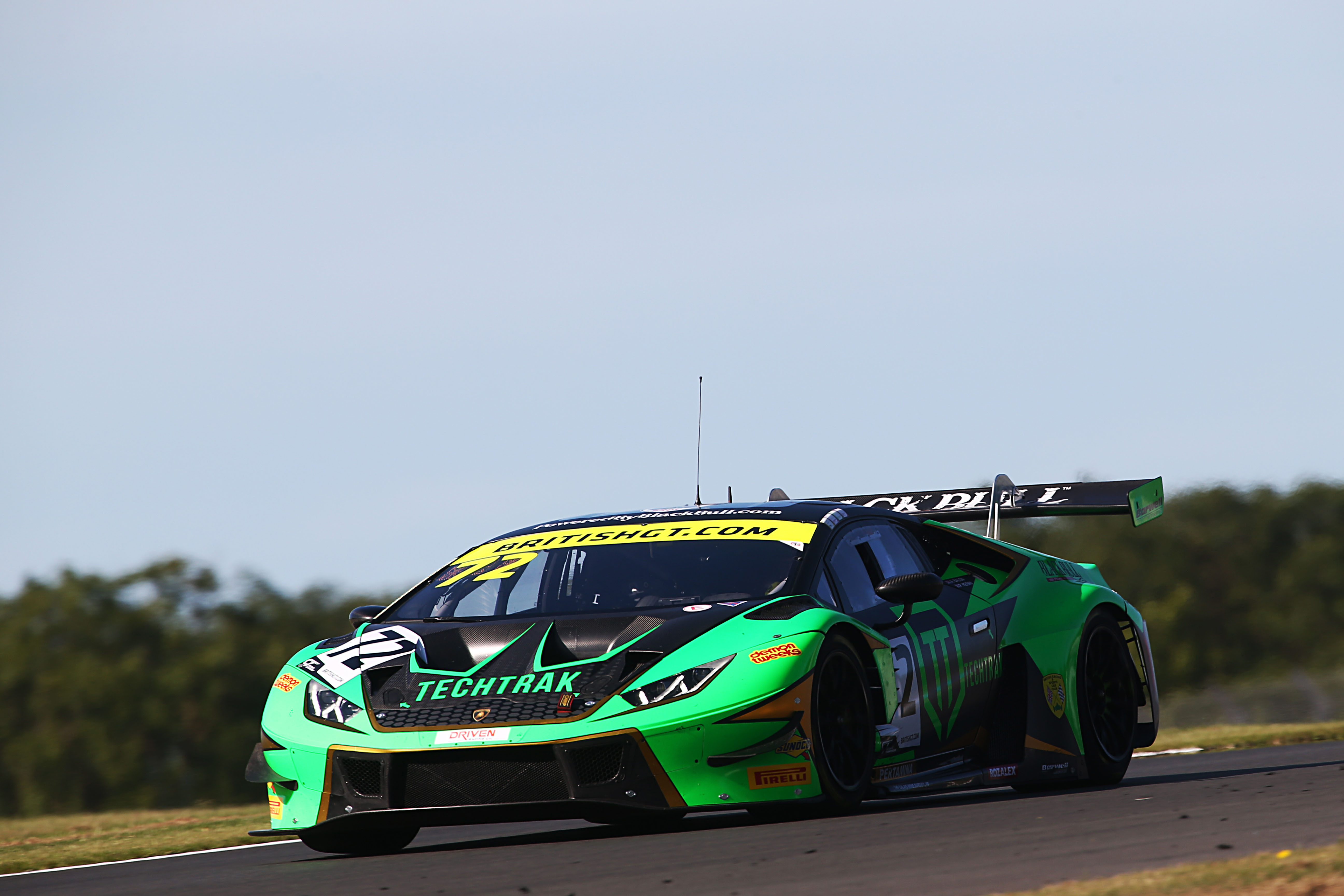 Keen Lays Down Marker As Barwell Lamborghini Quickest In FP2. (14.09.19)