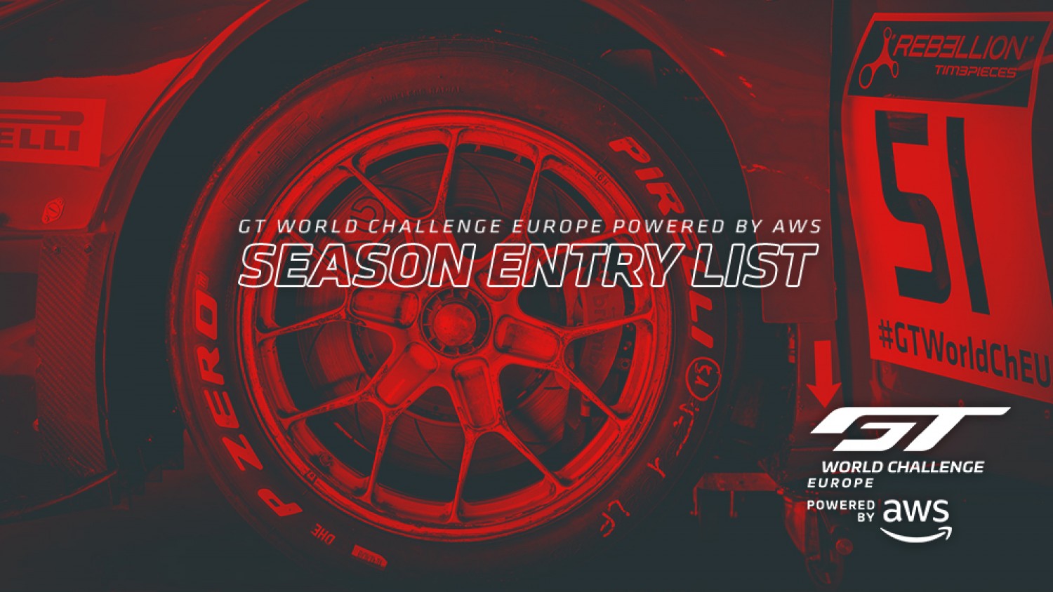 42-Car Full Season Endurance Cup Grid For 2020 GT World Challenge Europe Powered By AWS. (08.07.20)