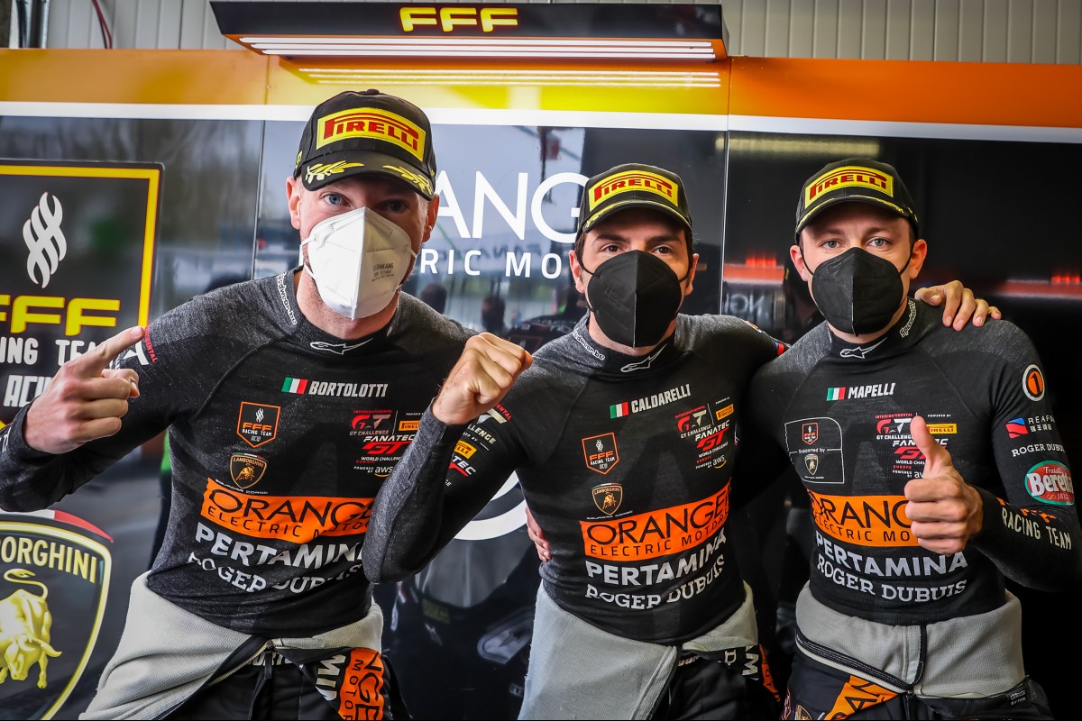 Orange 1 FFF Racing On Pole at Monza