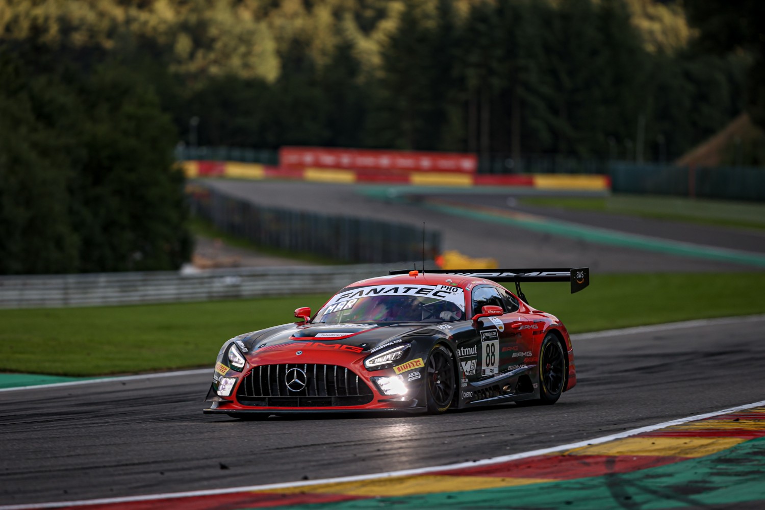 #88 Mercedes-AMG Team AKKA ASP on pole for Spa 24