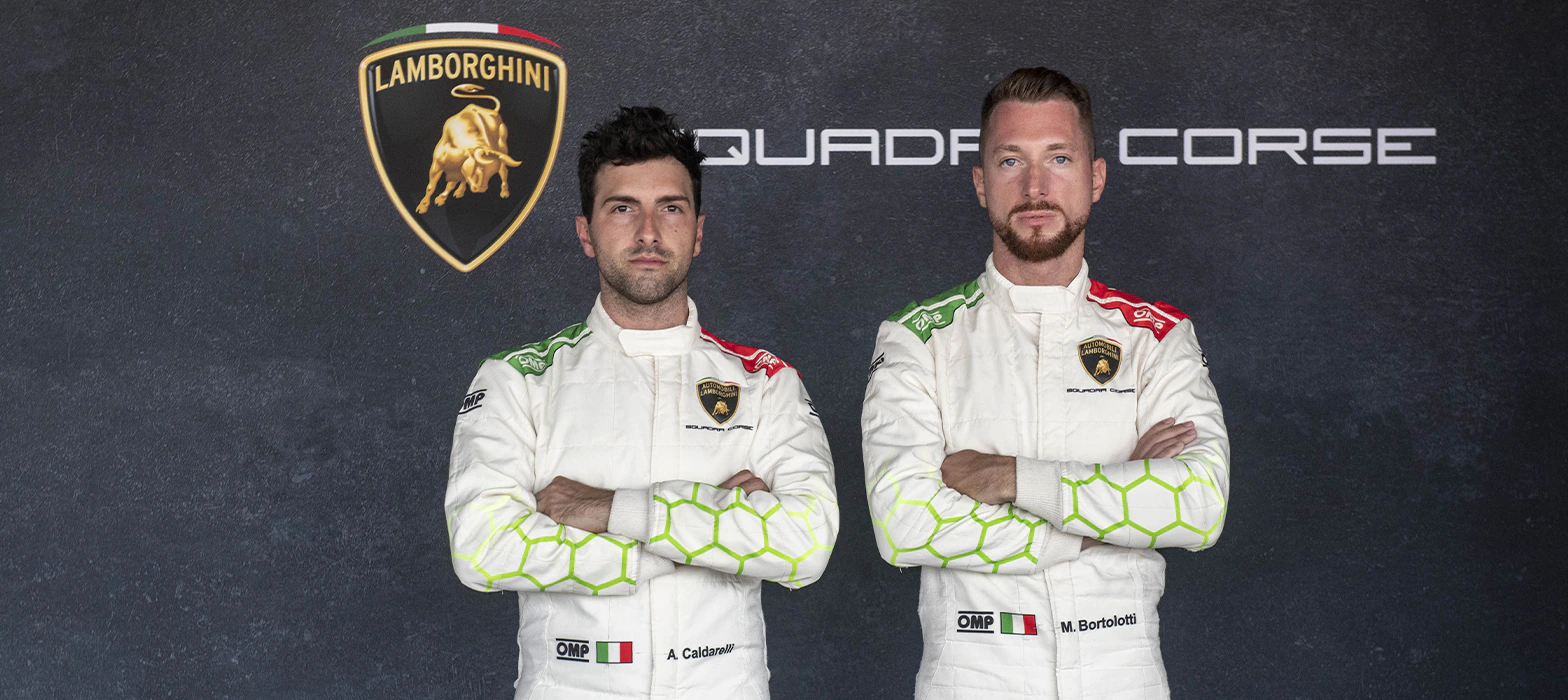 Bortolloti and Caldarelli announced as Lamborghini LMDh drivers