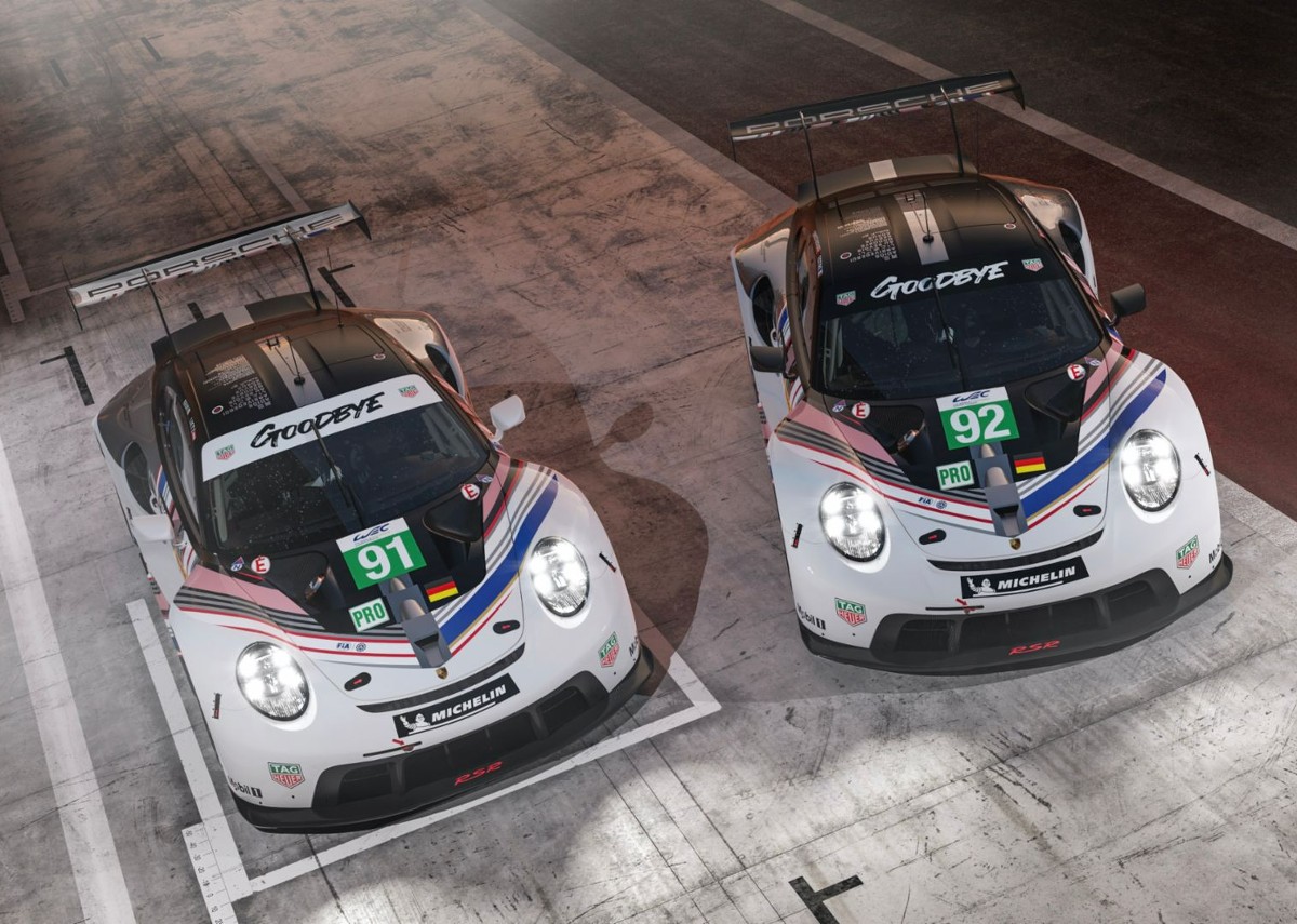 Porsche to run special liveries for final Porsche 911 RSR GTE Pro Race