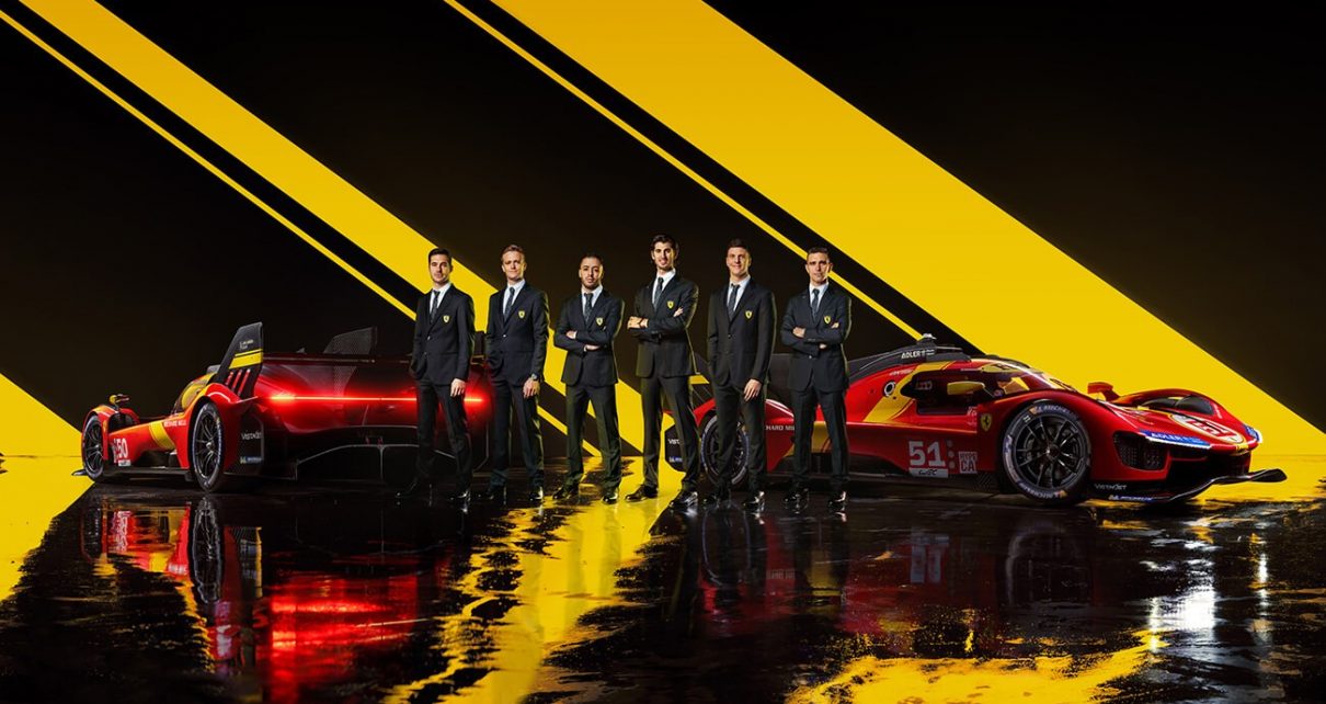 Ferrari Announces 2023 WEC Driver Lineups