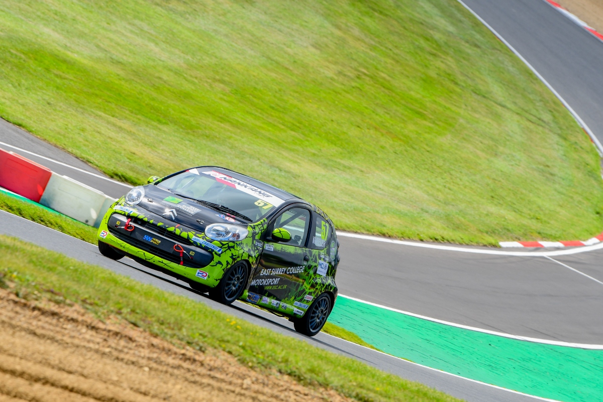 East Surrey College’s Wheeler On Pole for Student Motorsport Challenge Powered by Visual PR Round 13