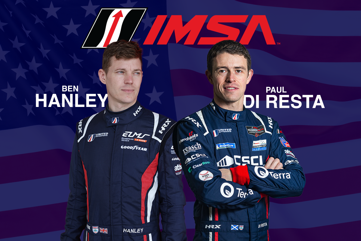 Hanley and Di Resta Return to IMSA with United Autosports