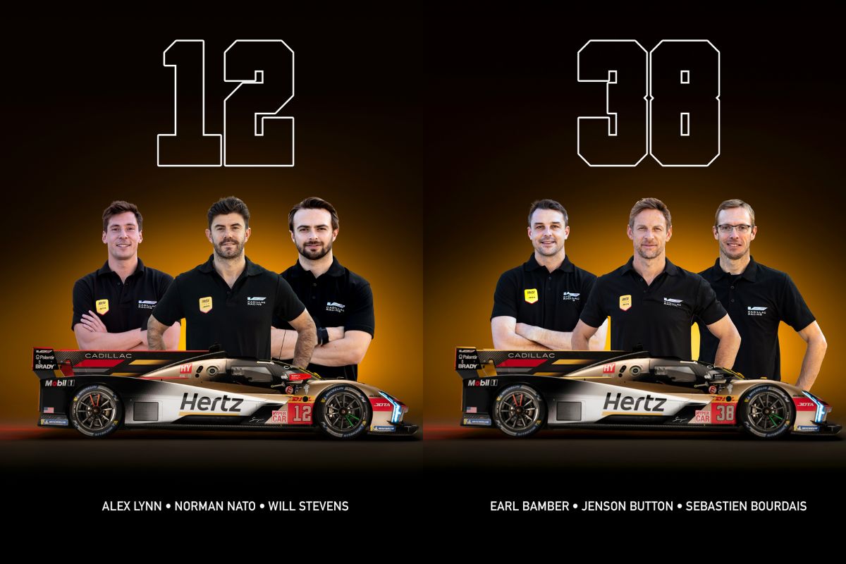 Cadillac Hertz Team JOTA Reveals Driver Line-Ups for 2025 WEC