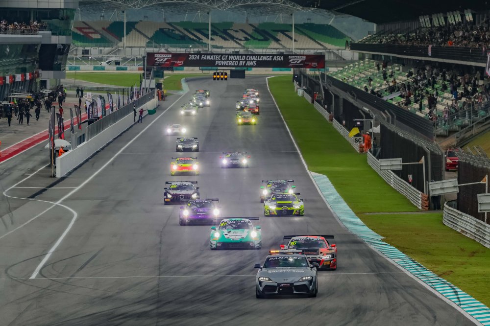 GT World Challenge Asia Announces Capacity Grid for 2025