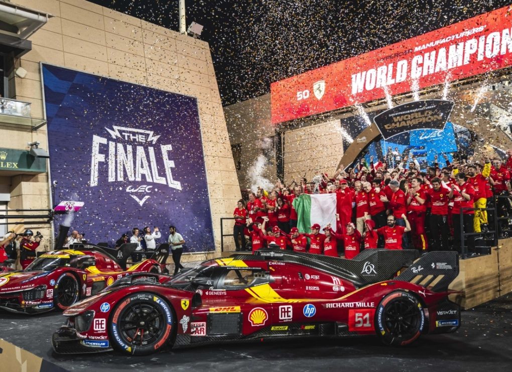 2025 WEC Hypercar Manufacturers Champions Ferrari