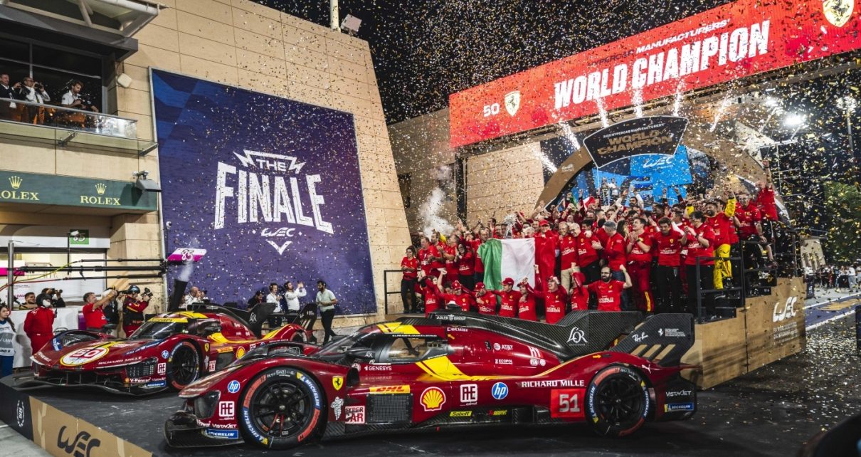 2025 WEC Hypercar Manufacturers Champions Ferrari