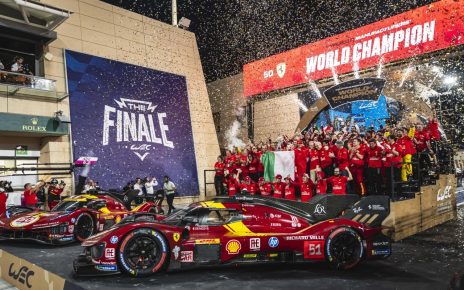 2025 WEC Hypercar Manufacturers Champions Ferrari