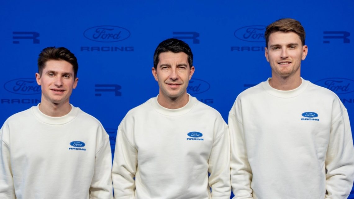 Priaulx, Rockenfeller and Sargeant revealed as Ford Hypercar Drivers for 2027