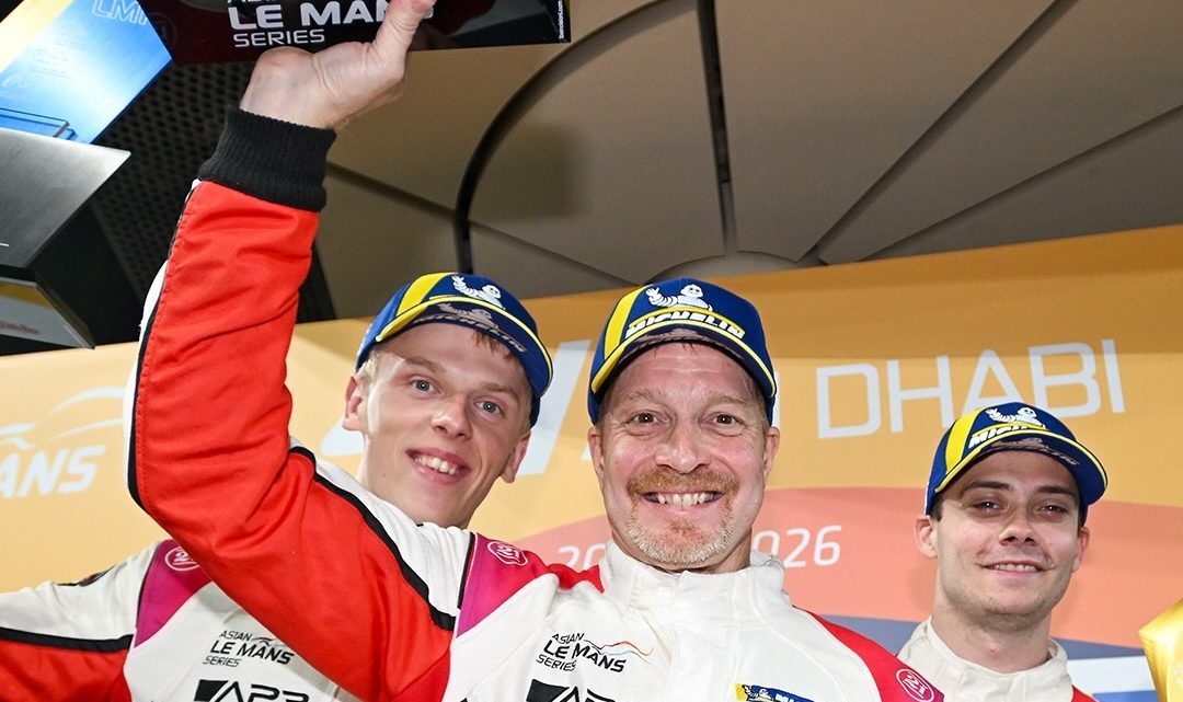 CrowdStrike Racing by APR Lift ALMS LMP2 Title After Dramatic Abu Dhabi Season Finale