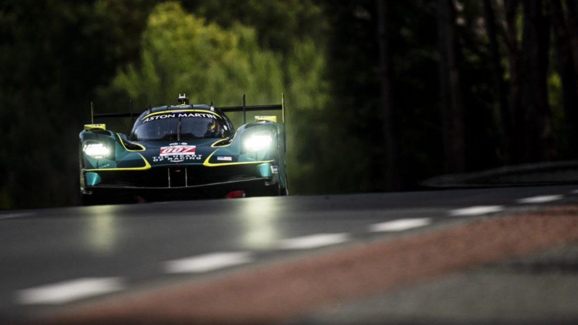 Aston Martin Valkyrie Flexes Muscle on Le Mans Test Day